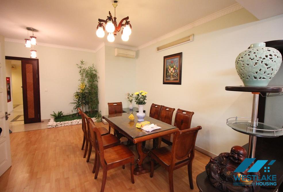 Affordable apartment for rent in Ciputra, Tay Ho ward, Ha Noi