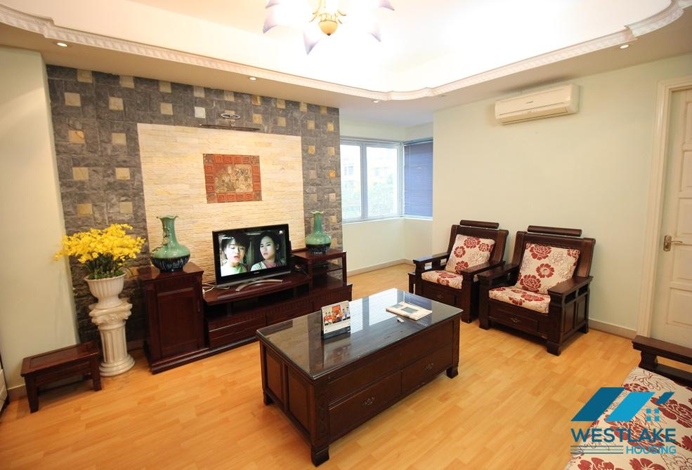 Affordable apartment for rent in Ciputra, Tay Ho ward, Ha Noi