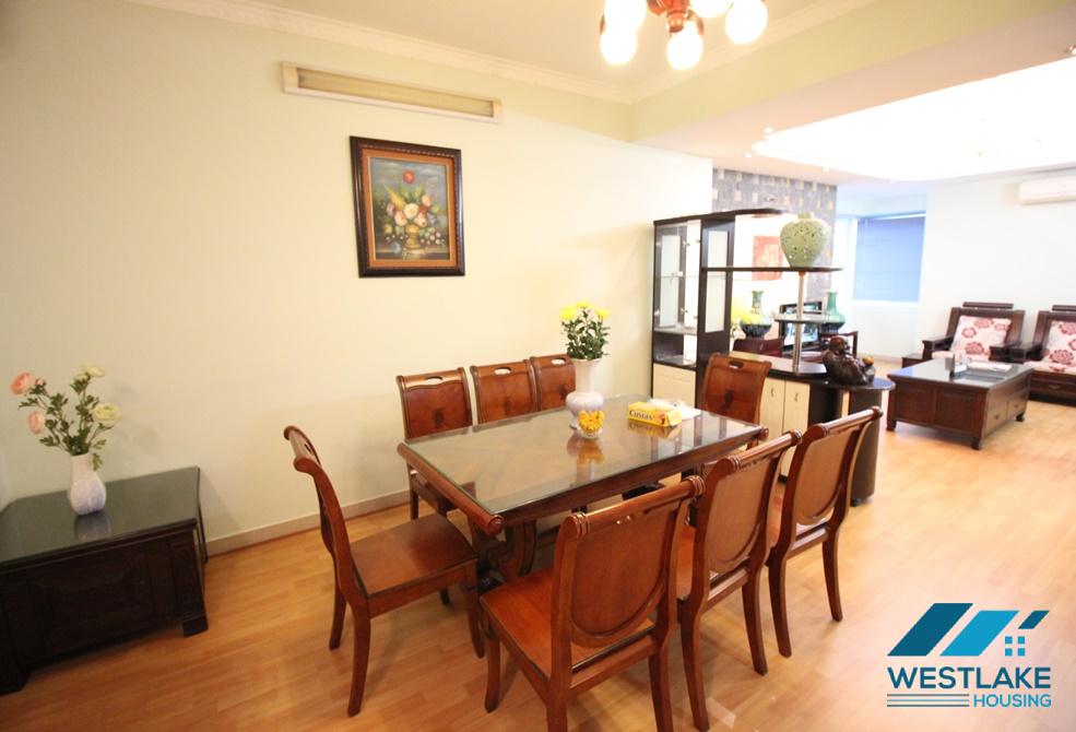 Affordable apartment for rent in Ciputra, Tay Ho ward, Ha Noi