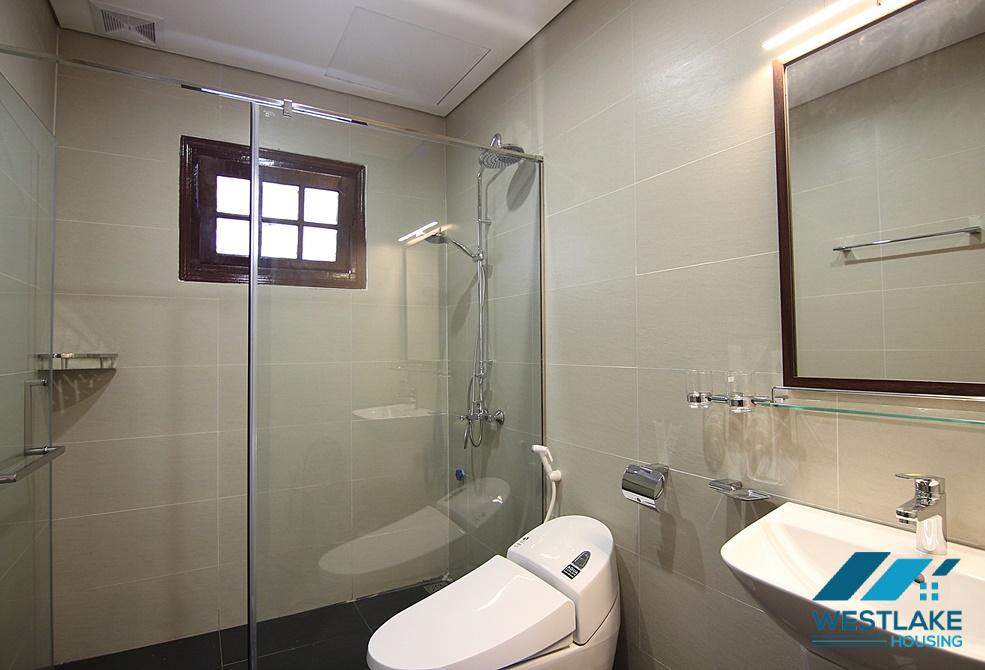 A nice house with courtyard for rent in Xuan Dieu, Tay Ho, Ha Noi