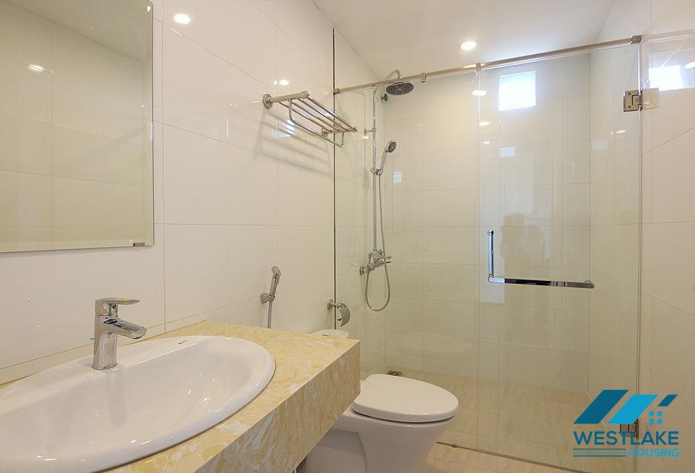 A spacious and bright 3 bedrooms apartment for rent in Tay Ho, Ha Noi