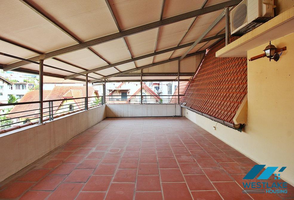 Large  house with outdoor swimming pool for rent in To Ngoc Van area, Tay Ho, Ha Noi