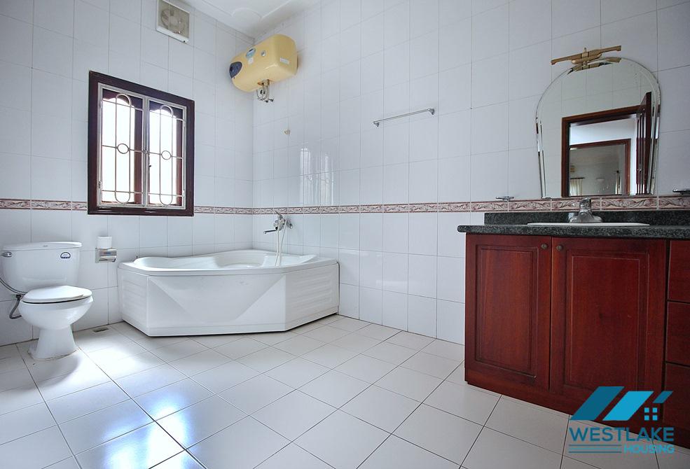 Large  house with outdoor swimming pool for rent in To Ngoc Van area, Tay Ho, Ha Noi