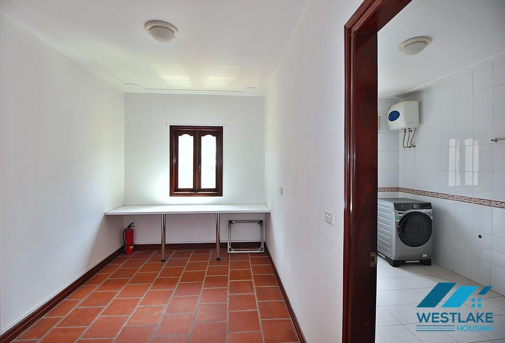 Large  house with outdoor swimming pool for rent in To Ngoc Van area, Tay Ho, Ha Noi