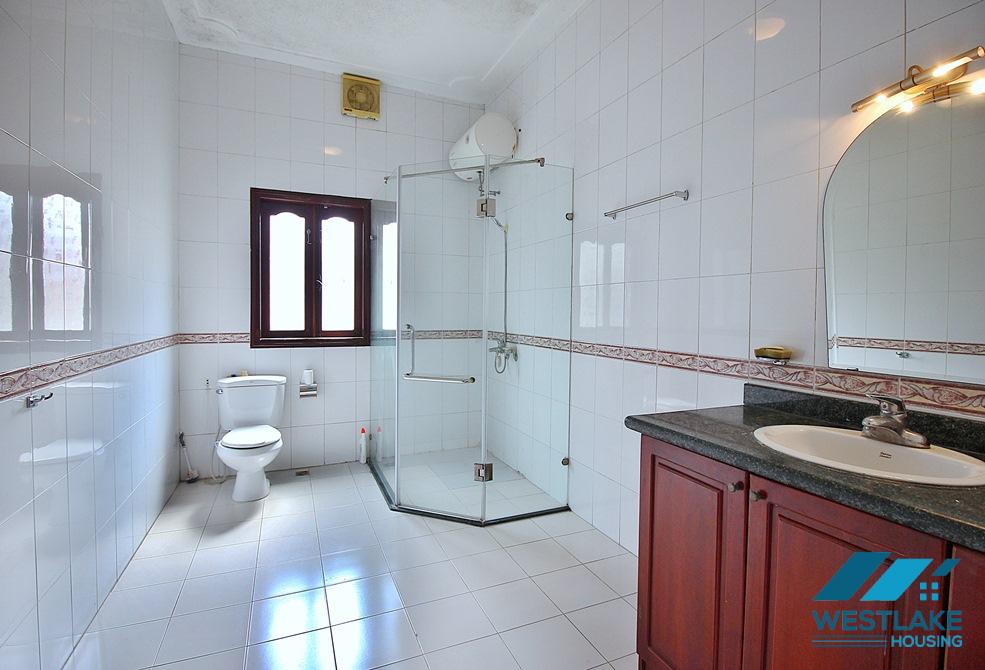 Large  house with outdoor swimming pool for rent in To Ngoc Van area, Tay Ho, Ha Noi