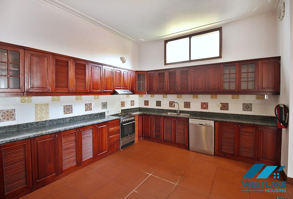 Large  house with outdoor swimming pool for rent in To Ngoc Van area, Tay Ho, Ha Noi