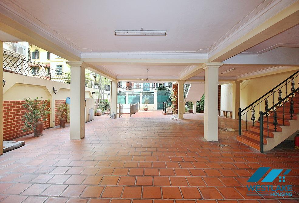 Large  house with outdoor swimming pool for rent in To Ngoc Van area, Tay Ho, Ha Noi