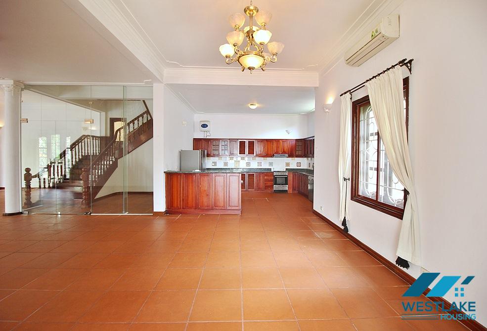 Large  house with outdoor swimming pool for rent in To Ngoc Van area, Tay Ho, Ha Noi