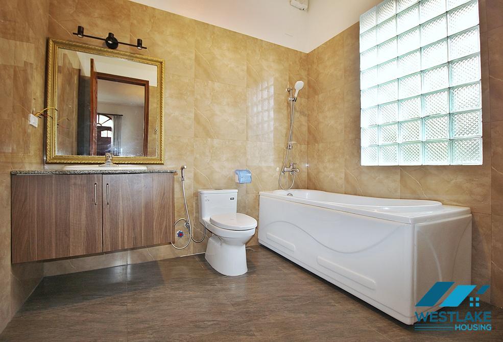 Beautiful house with large courtyard and swimming pool  for rent in Tay Ho Ward, Ha Noi