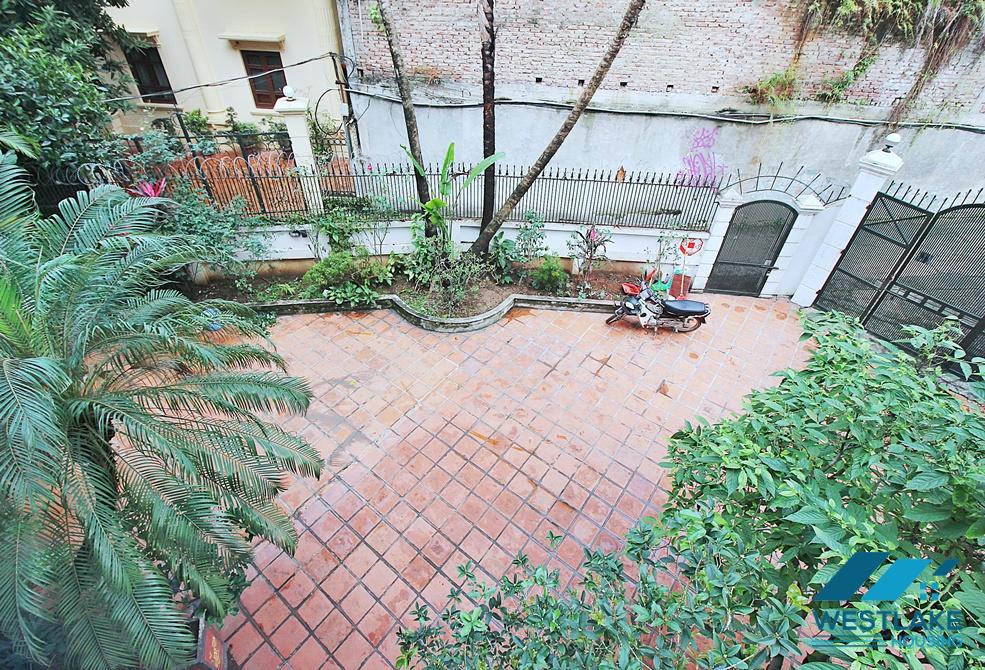 Beautiful house with large courtyard and swimming pool  for rent in Tay Ho Ward, Ha Noi
