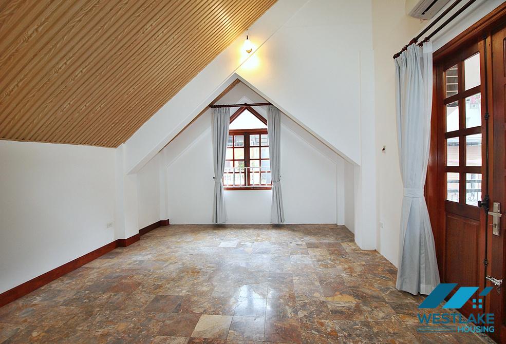 Beautiful house with large courtyard and swimming pool  for rent in Tay Ho Ward, Ha Noi