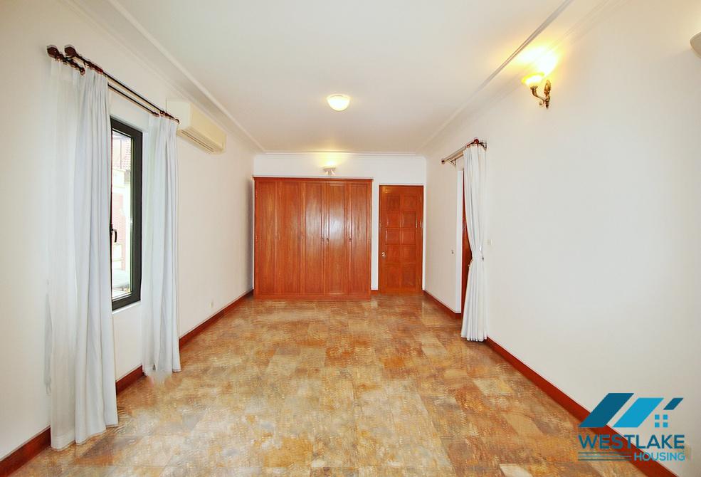 Beautiful house with large courtyard and swimming pool  for rent in Tay Ho Ward, Ha Noi
