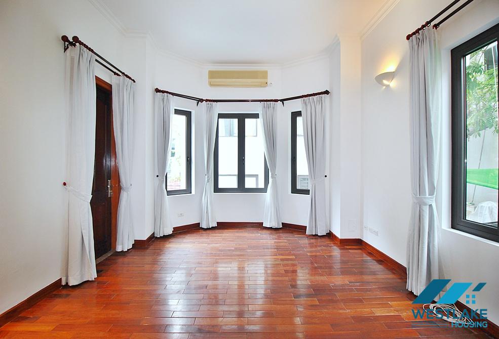 Beautiful house with large courtyard and swimming pool  for rent in Tay Ho Ward, Ha Noi