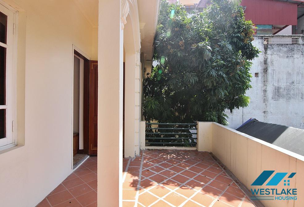 Lovely 04 bedrooms house with big yard for rent in To ngoc Van, Tay Ho, Ha Noi