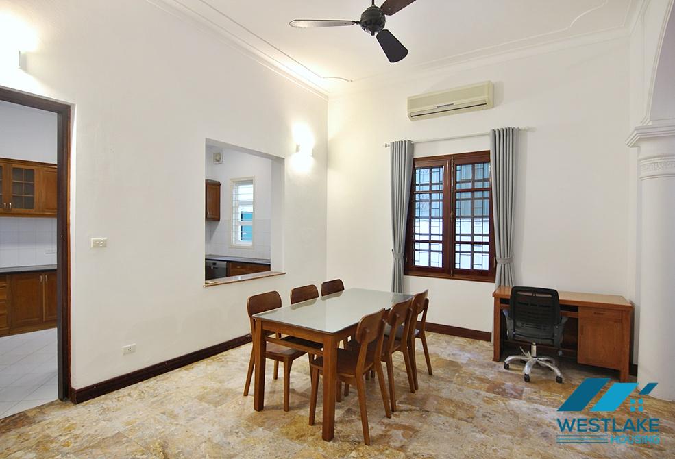 Lovely 04 bedrooms house with big yard for rent in To ngoc Van, Tay Ho, Ha Noi