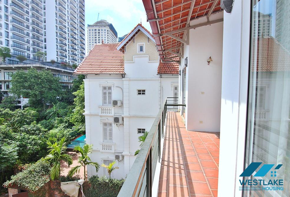 Beautiful and spacious house for rent in Tay Ho ward, Ha Noi