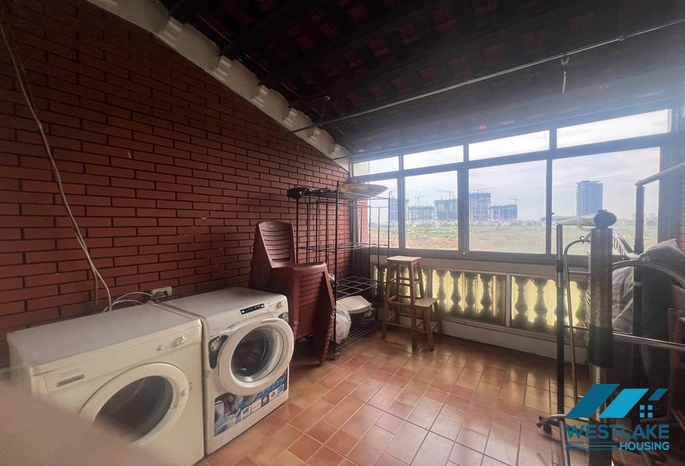 Garden 5 bedrooms house for rent in Ciputra, Tay Ho ward, Ha Noi