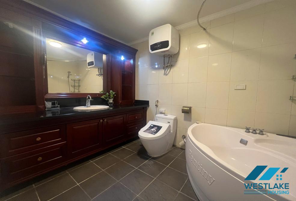 Garden 5 bedrooms house for rent in Ciputra, Tay Ho ward, Ha Noi