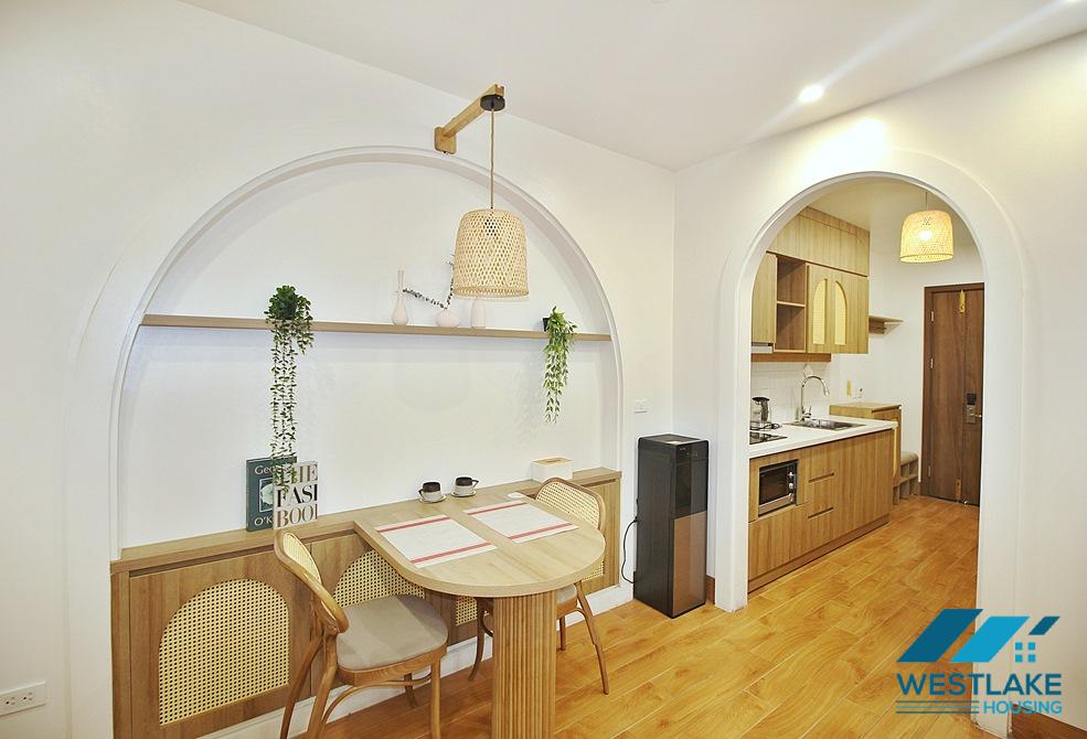 Beautiful 01 bedroom apartment for rent in Vu Mien, Tay Ho, Ha Noi
