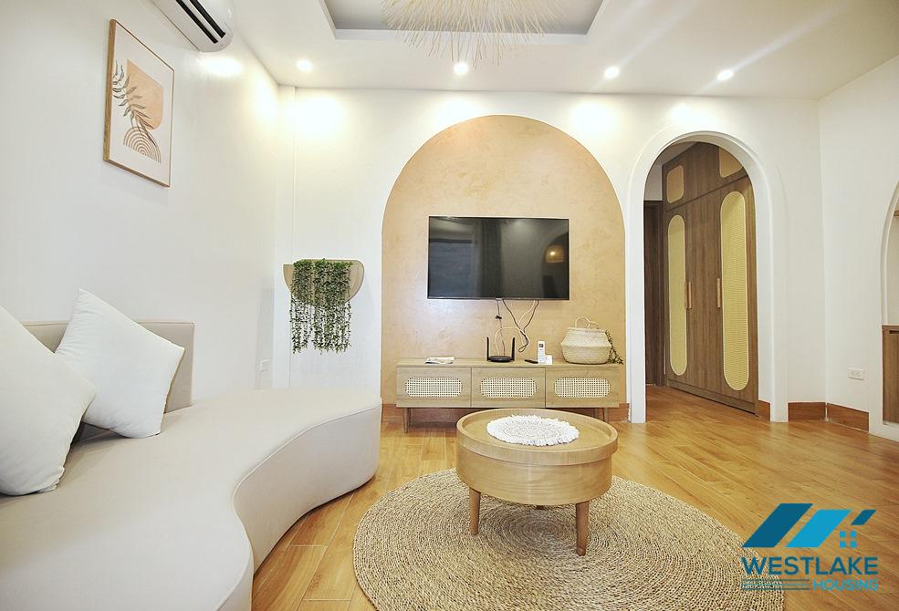 Beautiful 01 bedroom apartment for rent in Vu Mien, Tay Ho, Ha Noi