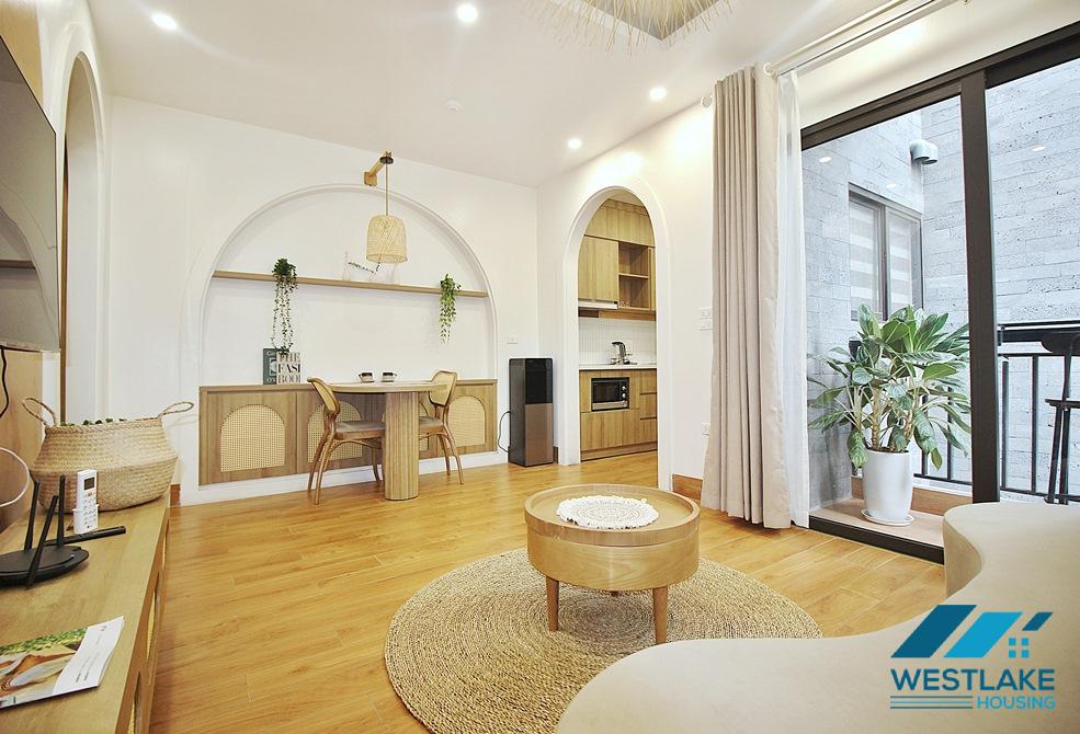 Beautiful 01 bedroom apartment for rent in Vu Mien, Tay Ho, Ha Noi