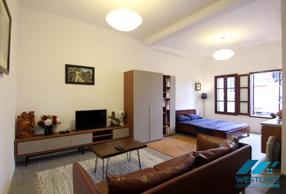 A cozy and cheap studio for rent in An Duong, Tay Ho, Ha Noi