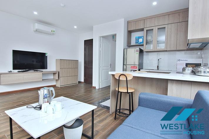 Lovely 1-bedroom apartment with a balcony on To Ngoc Van, Tay Ho, Ha Noi for rent