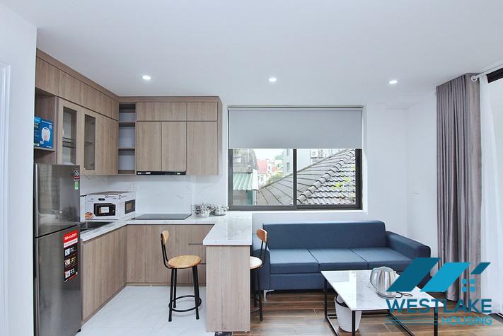 Lovely 1-bedroom apartment with a balcony on To Ngoc Van, Tay Ho, Ha Noi for rent