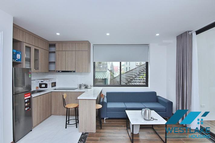 Lovely 1-bedroom apartment with a balcony on To Ngoc Van, Tay Ho, Ha Noi for rent