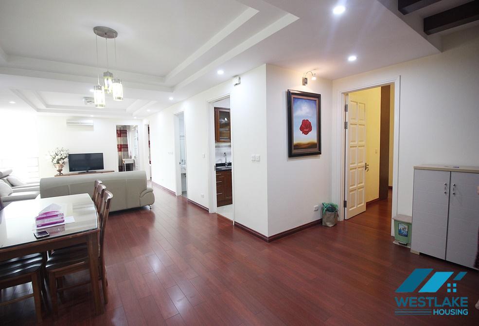An affordable 3 bedroom apartment for rent in Ciputra, Tay Ho ward, Ha Noi