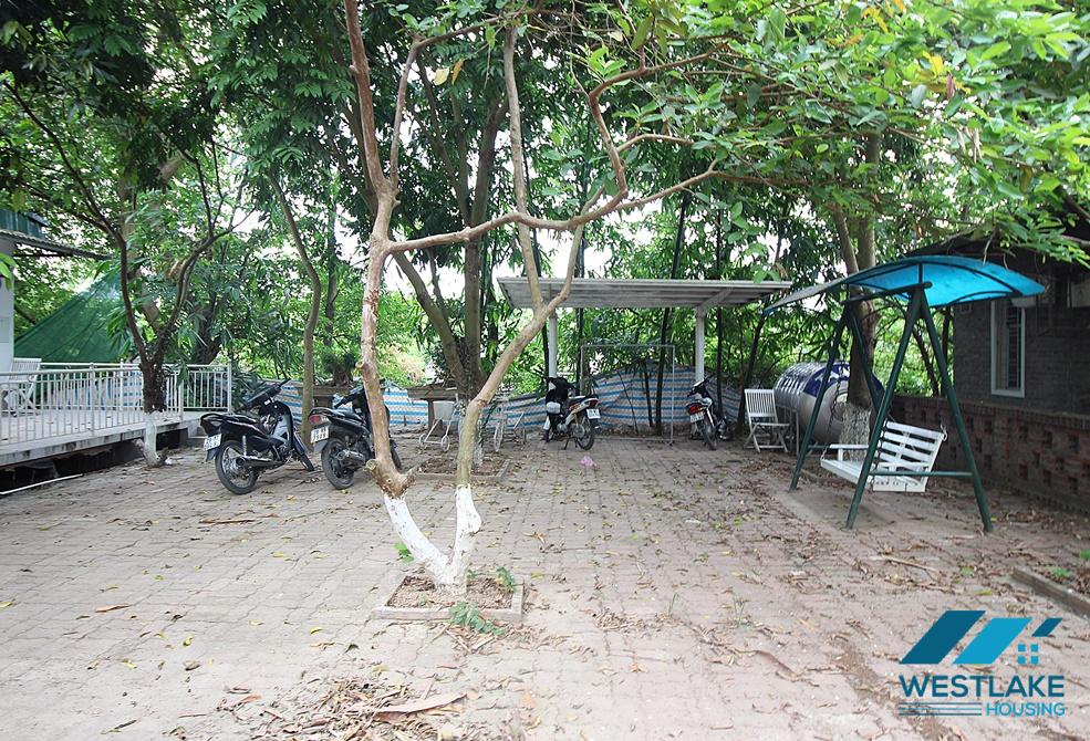 A nice house with outside space for rent in An Duong, Tay Ho