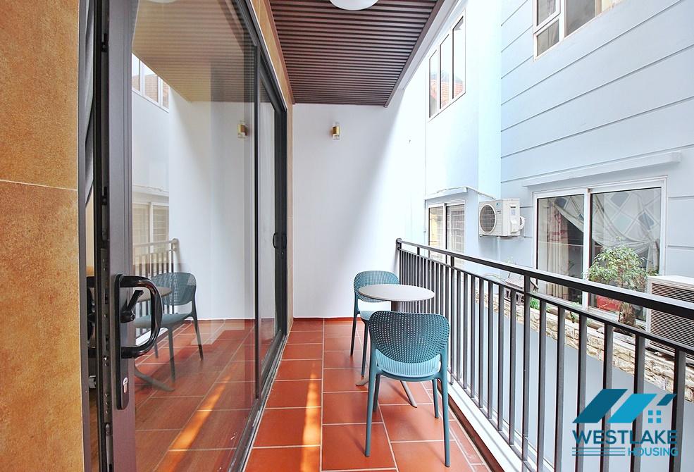 Spacious one bedroom apartment for rent in Dang Thai Mai area, Tay Ho, Ha Noi