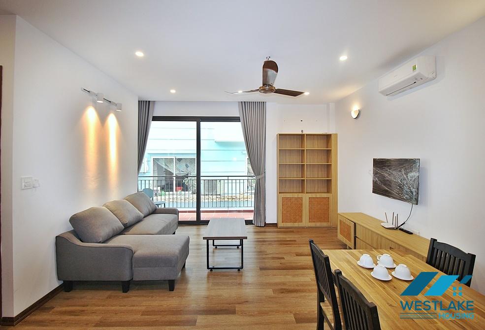 Spacious one bedroom apartment for rent in Dang Thai Mai area, Tay Ho, Ha Noi