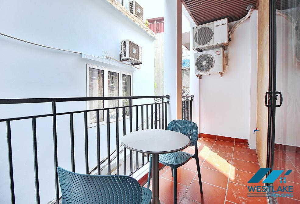 Spacious one bedroom apartment for rent in Dang Thai Mai area, Tay Ho, Ha Noi