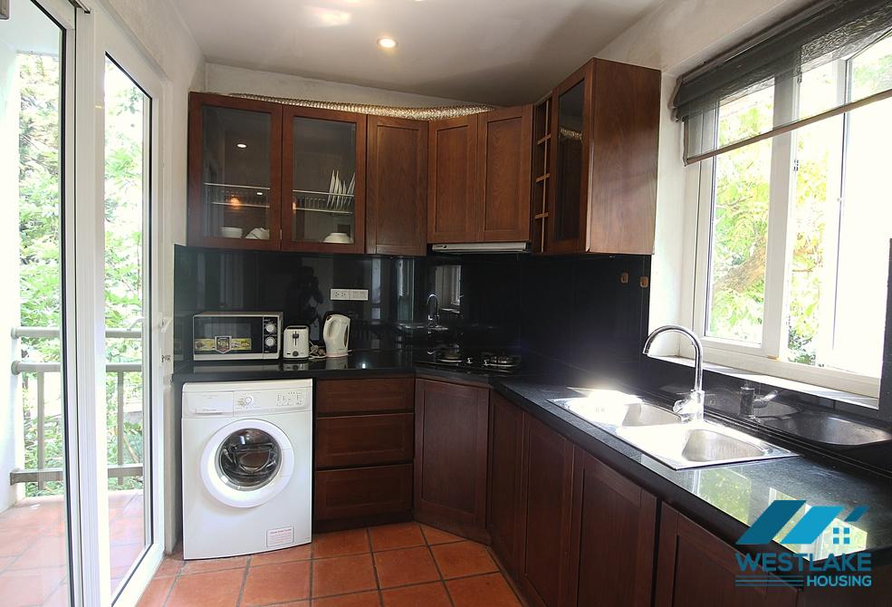 Cosy one bedroom apartment for rent in Dang Thai Mai area, Tay Ho, Ha Noi