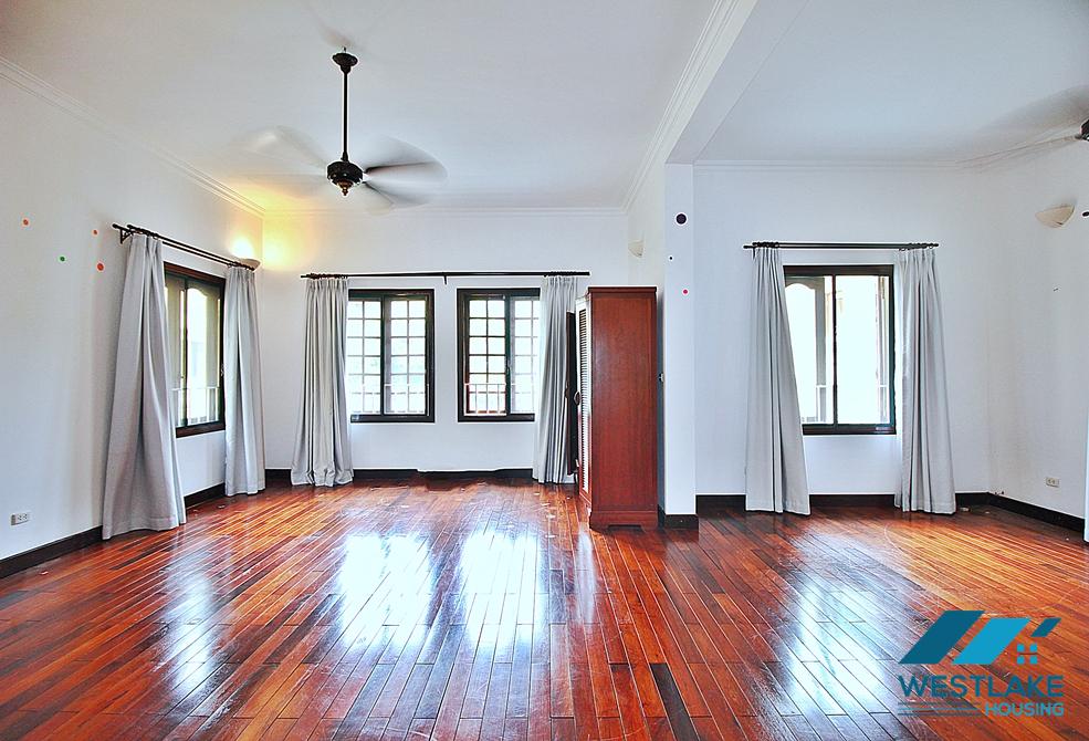 Spacious garden house with out-door pool for rent in Tay Ho, Ha Noi