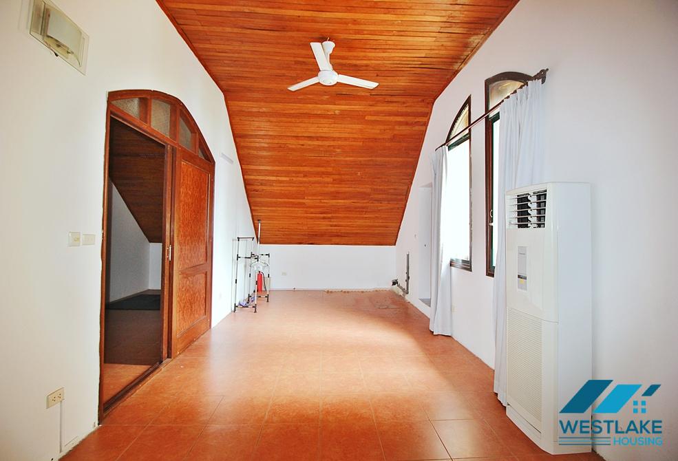 Spacious garden house with out-door pool for rent in Tay Ho, Ha Noi