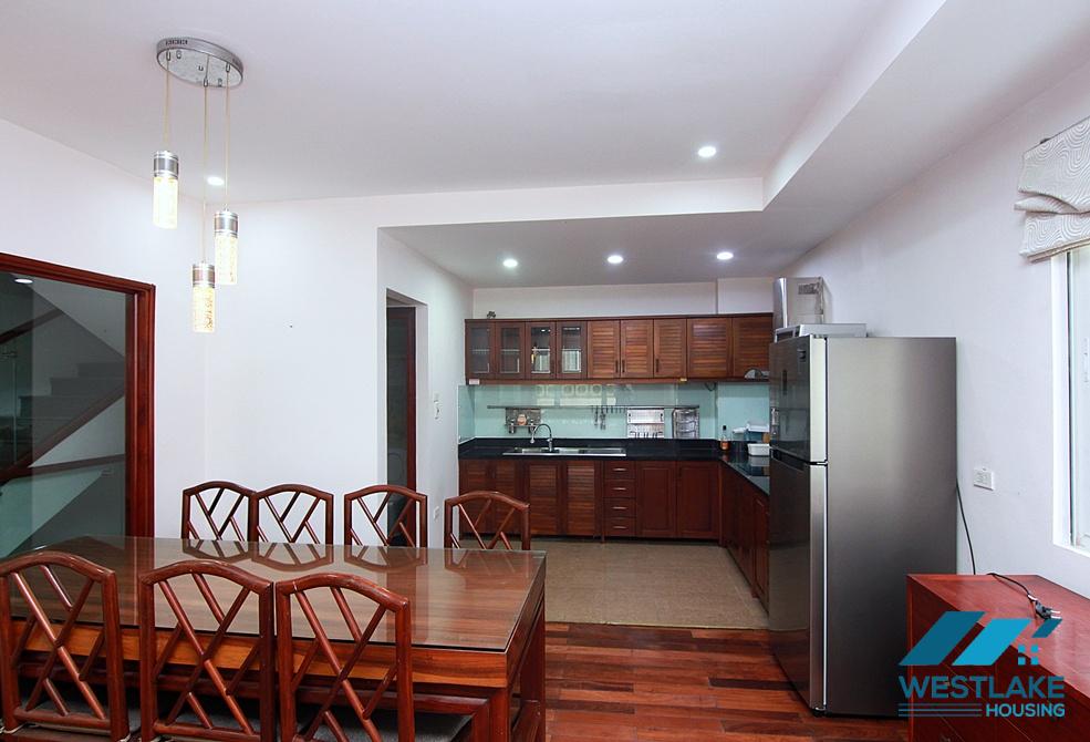 Quiet and nice house with 04 bedrooms for rent in Tay Ho, Ha Noi