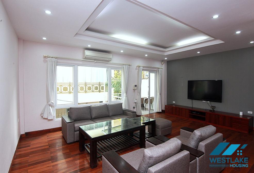 Quiet and nice house with 04 bedrooms for rent in Tay Ho, Ha Noi