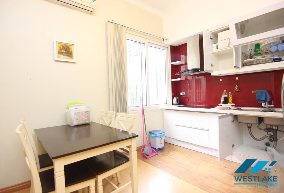A nice and big 1 bedroom apartment for rent in Thuy Khue, Tay Ho