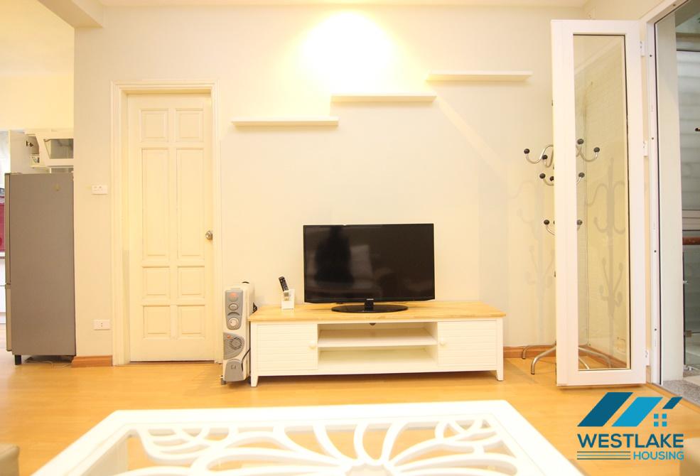 A nice and big 1 bedroom apartment for rent in Thuy Khue, Tay Ho