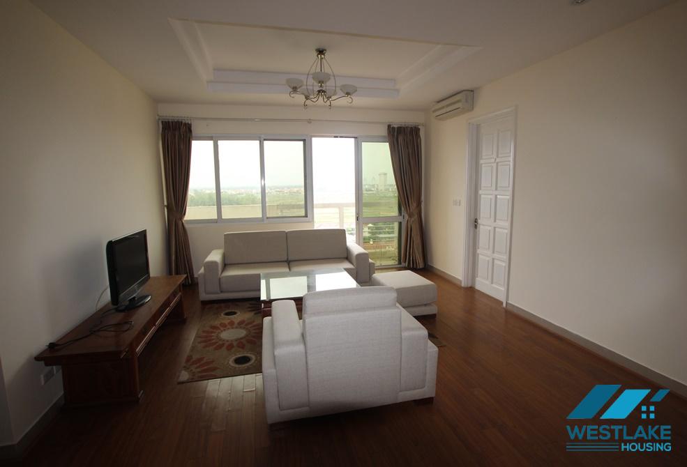 Cheap 4 bedroom apartment available for lease in E tower, Ciputra, Hanoi- fully furnished