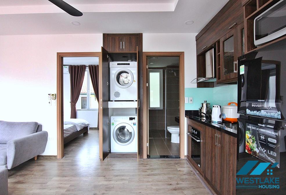 Nice one bedroom apartment with balcony for rent in To Ngoc Van, Tay Ho, Ha Noi