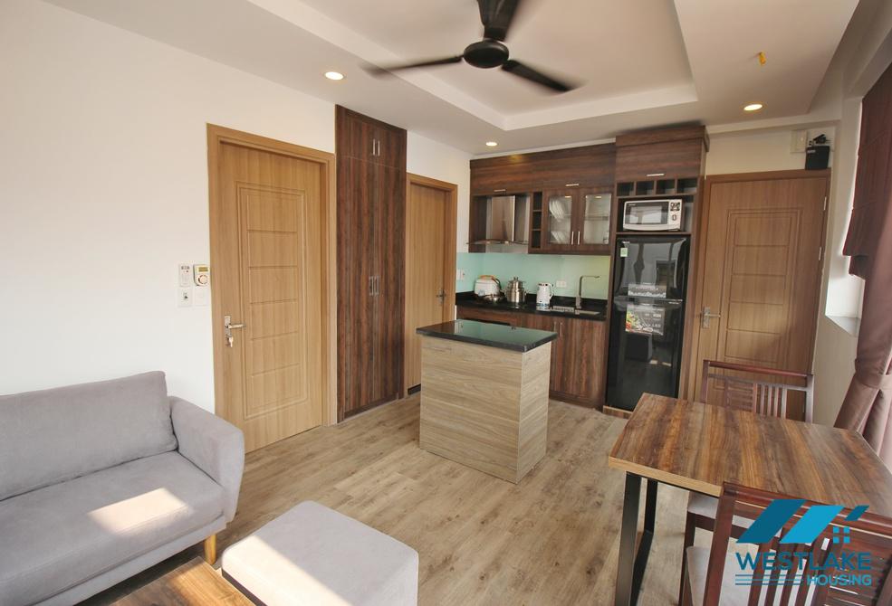 Nice one bedroom apartment with balcony for rent in To Ngoc Van, Tay Ho, Ha Noi