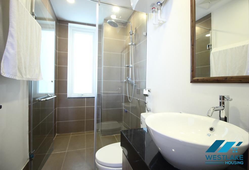 Nice one bedroom apartment with balcony for rent in To Ngoc Van, Tay Ho, Ha Noi