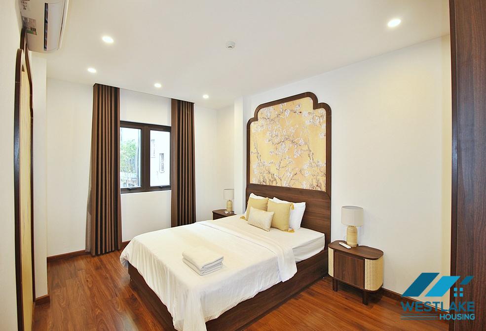 A charming and spacious four bedrooms for rent on Xuan Dieu street, Tay Ho, Ha Noi