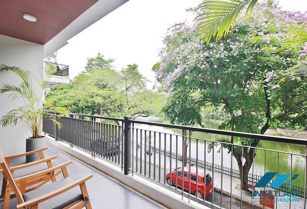 A charming and spacious four bedrooms for rent on Xuan Dieu street, Tay Ho, Ha Noi