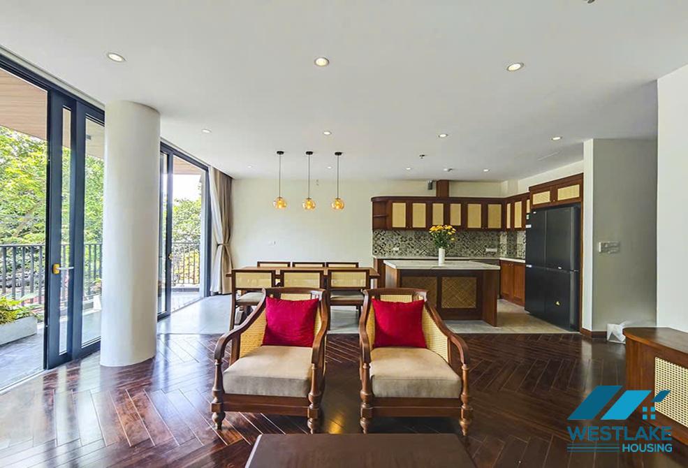 Brand new 03 bedrooms apartment for rent in Dang Thai Mai, Tay Ho, Ha Noi