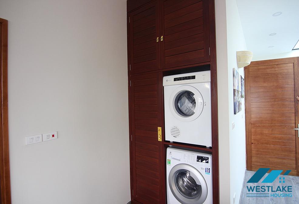 Beautiful apartment on 10th floor with lots of natural light for rent in Tay Ho, Ha Noi