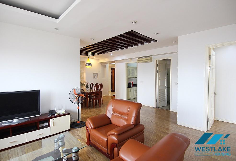 Fully furnished apartment for rent in E Building, Ciputra area, Tay Ho, Ha Noi